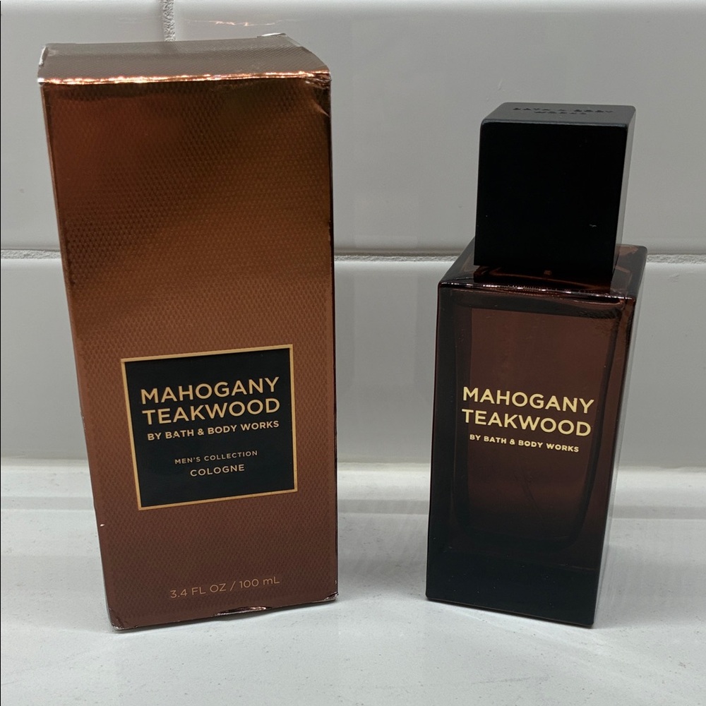 NWT!BBW Mahogany Teakwood Cologne